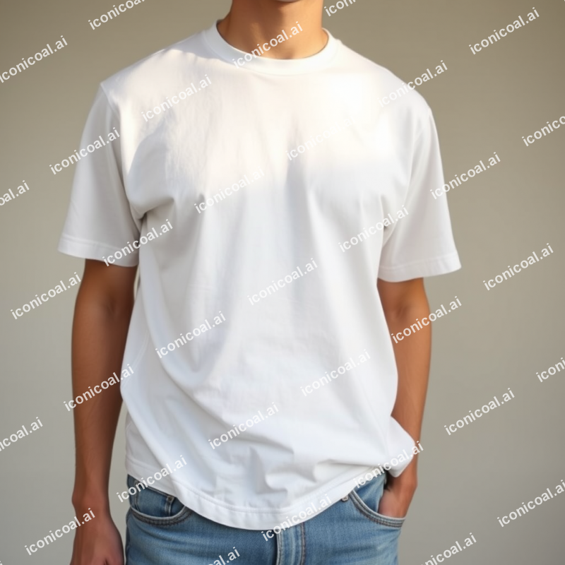 Classic White T-shirt And Jeans Timeless Casual Style
