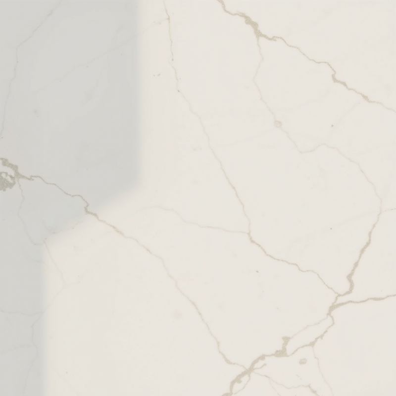 Clean White Marble Texture with Subtle Gray Veins Elegant