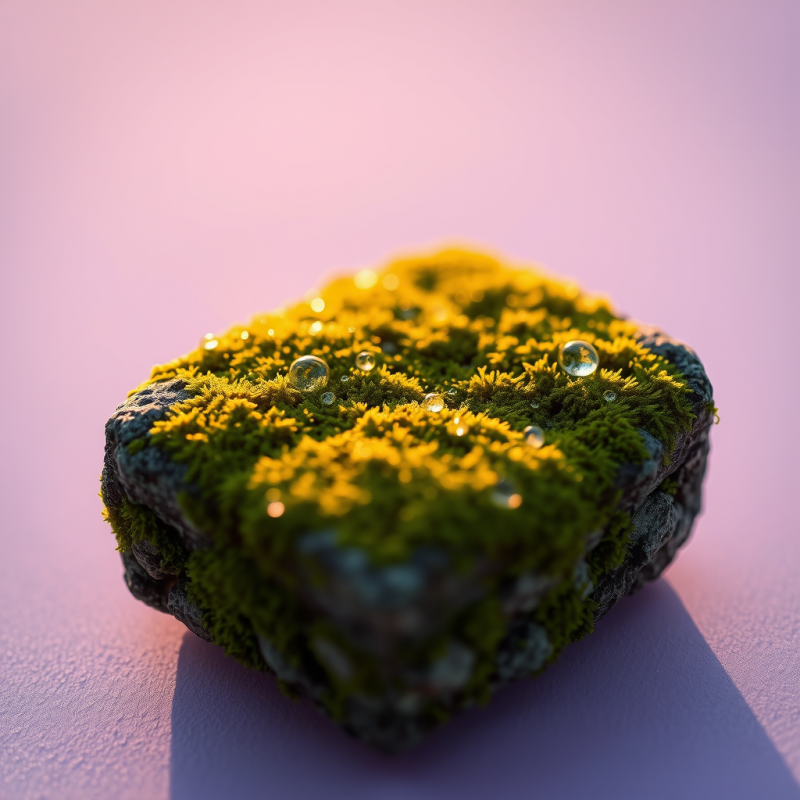 Close-up Macro Shot of a Single