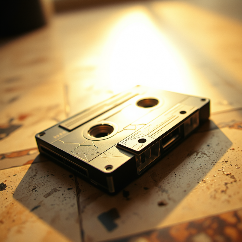 Close-up of a Cracked