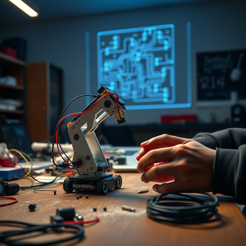Close-up of a Student’s Hands Assembling a 3d-printed...
