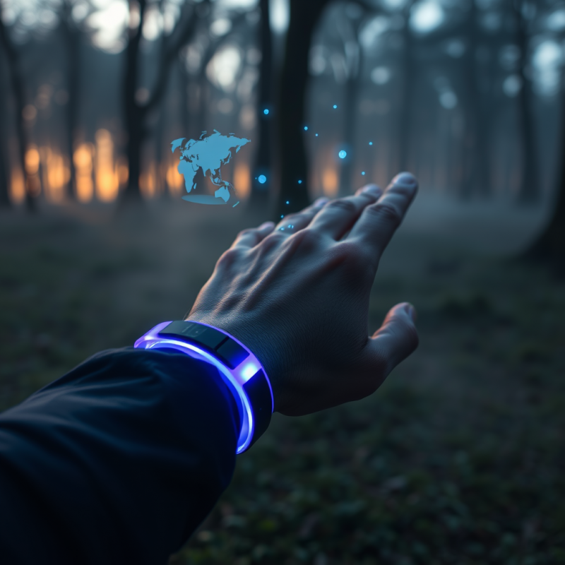 Close-up of a Translucent Bio-luminescent Ai Neural Int...