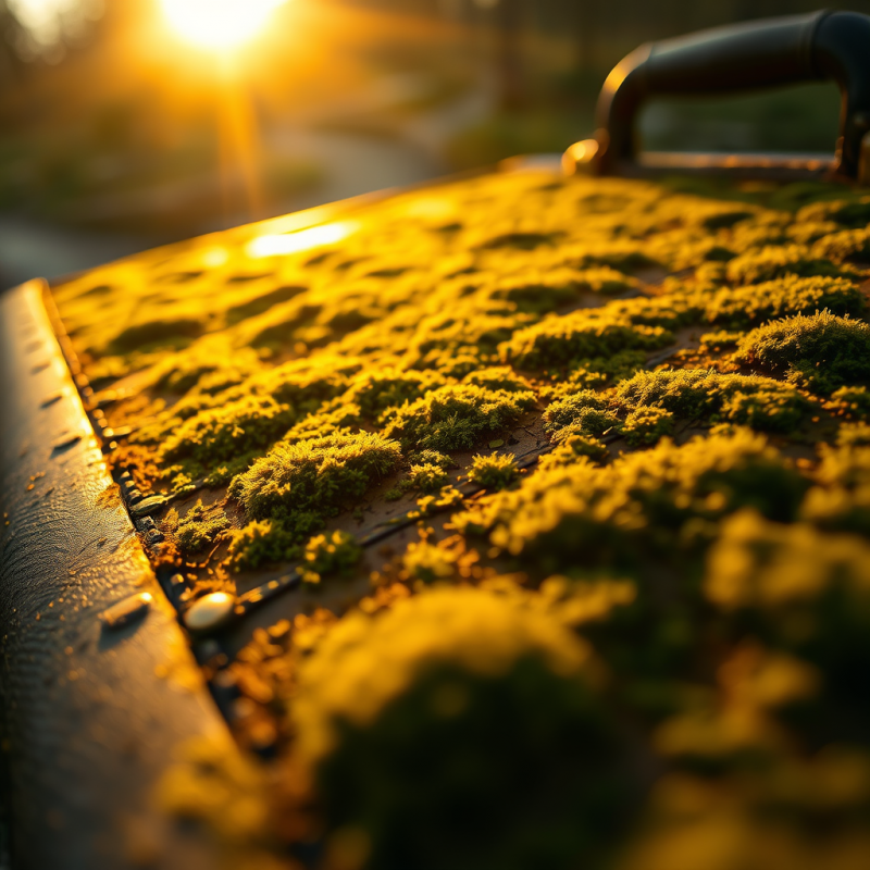 Close-up of a Weathered