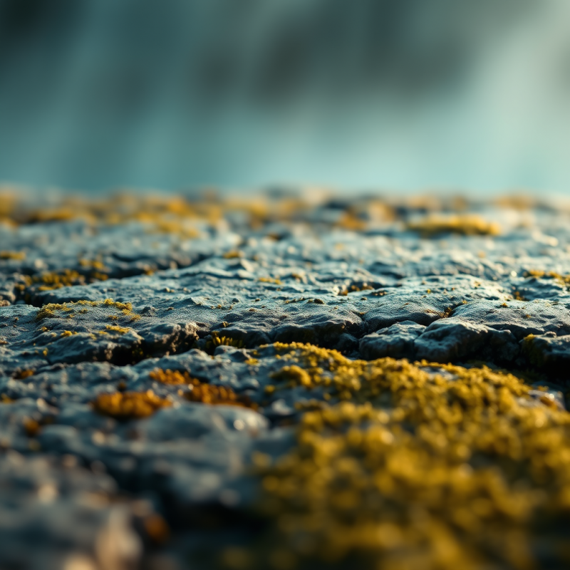 Close-up of a Weathered