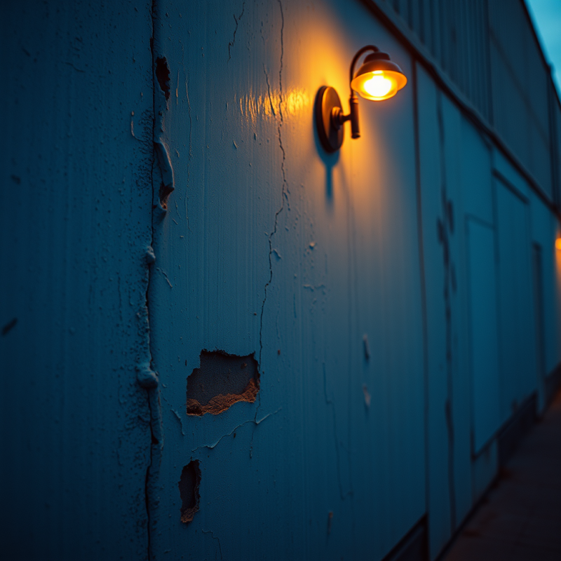 Close-up of a Weathered