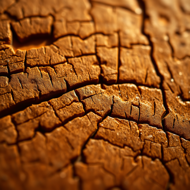 Close-up of a Weathered