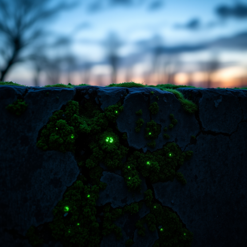 Close-up of a Weathered