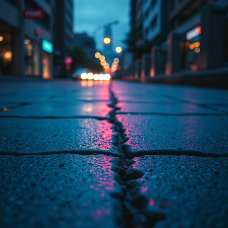 Close-up of a Weathered