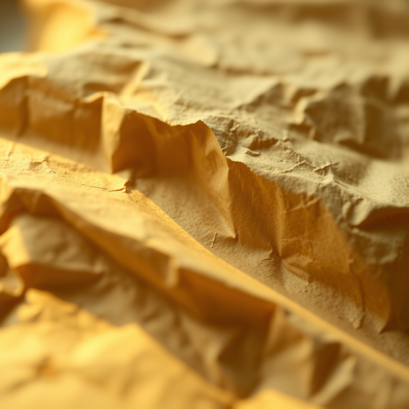 Close-up of Crumpled