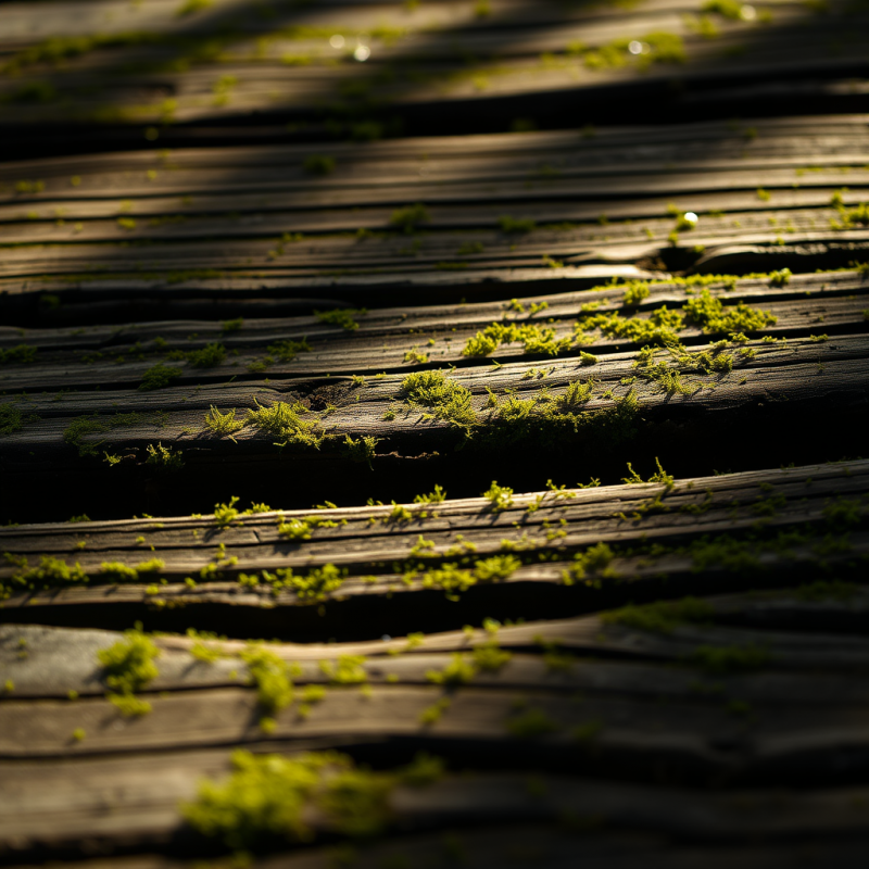 Close-up of Weathered