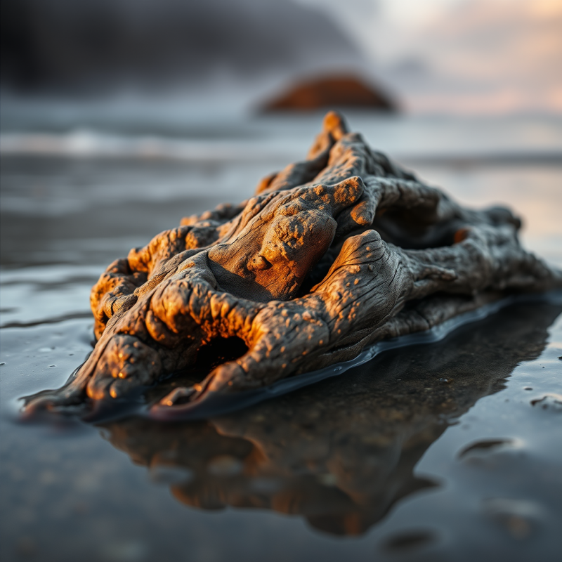 Close-up of Weathered