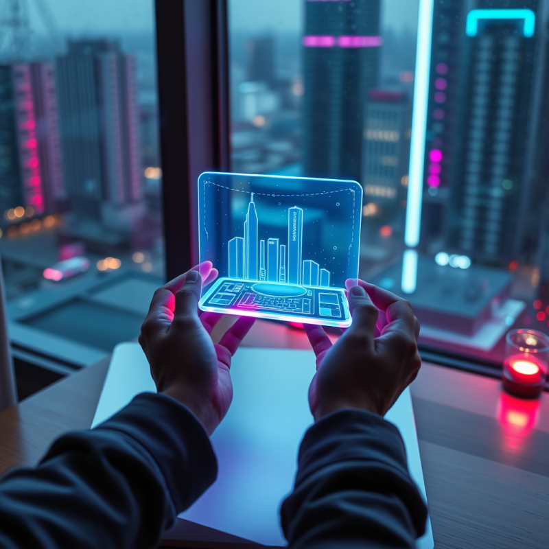 Close-up Shot of a Person’s Hands Holding a Transparent