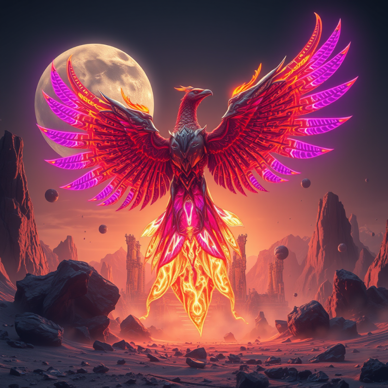 Colossal Biomechanical Phoenix