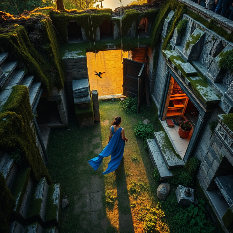 Enchanted Garden at Twilight