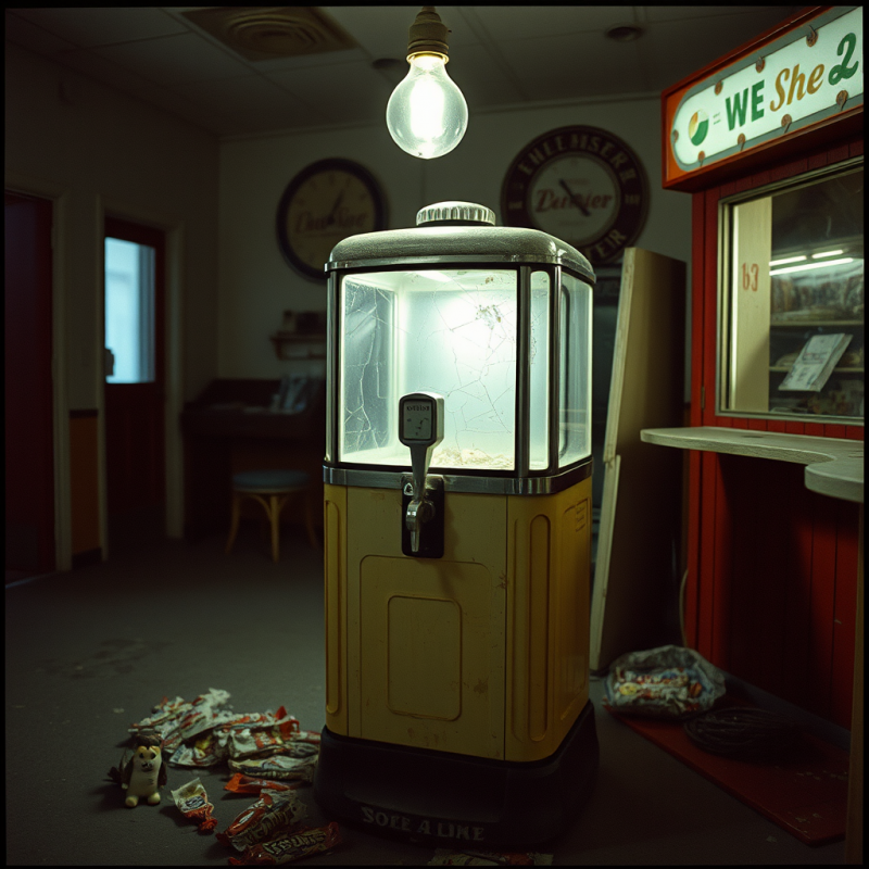 Dusty 1960s Chrome-plated Soda Fountain Machine Glowing...