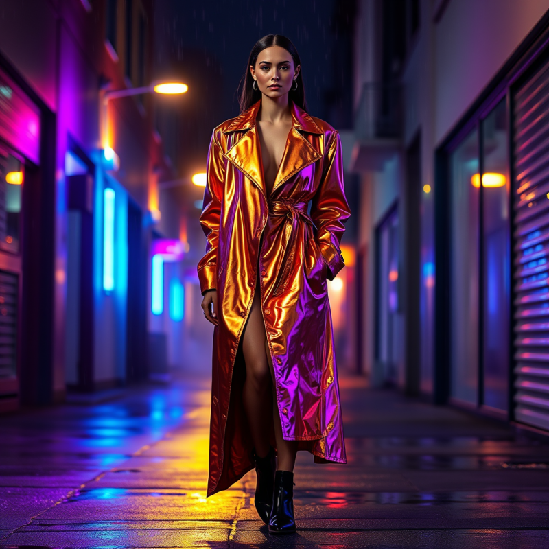 Fashion Model in a Sculptural