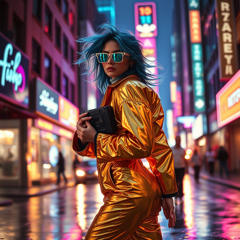 Fashion Model in a Surreal