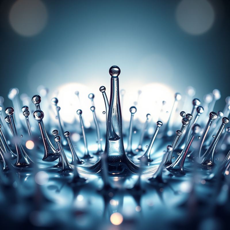 Ferrofluid Spikes Responding to Magnetic Field Forces