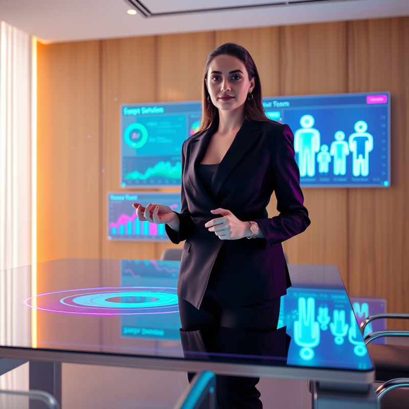 Futuristic Ai Startup Ceo