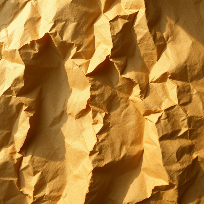 High-resolution Close-up of Crumpled Vintage Parchment ...