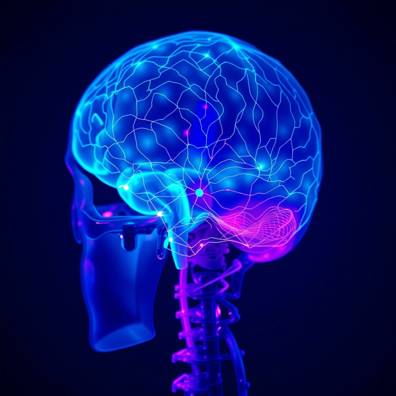 Hyperrealistic Close-up of a Glowing