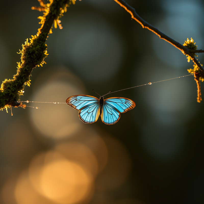 Hyperrealistic Close-up of a Single