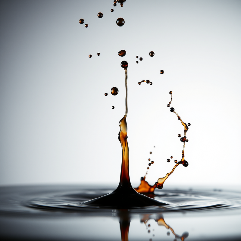 Ink Drops Dispersing in Water Creating Organic Tendrils