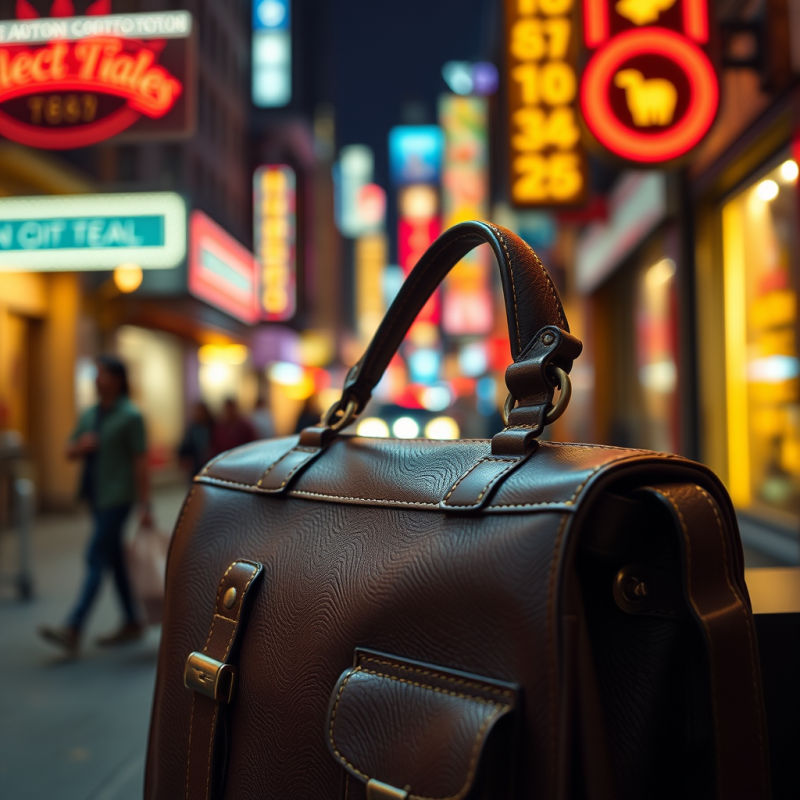 Leather Bag Craftsmanship Details Artisan Quality Focus