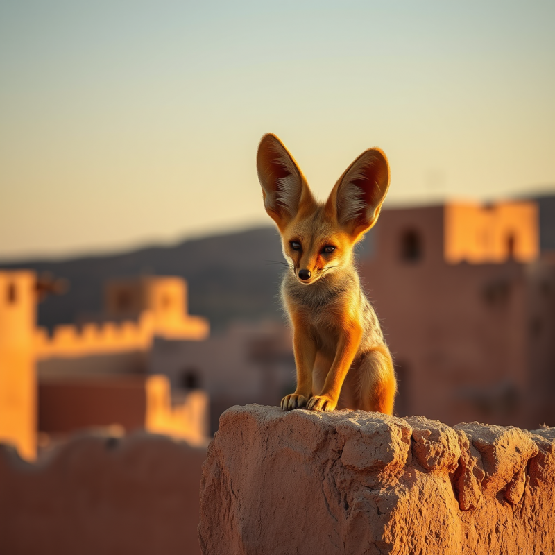 Desert Fox in a Castle
