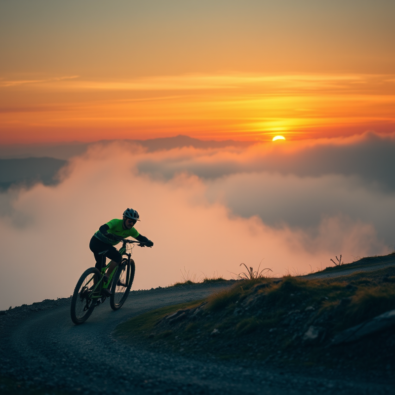 Lone Mountain Biker