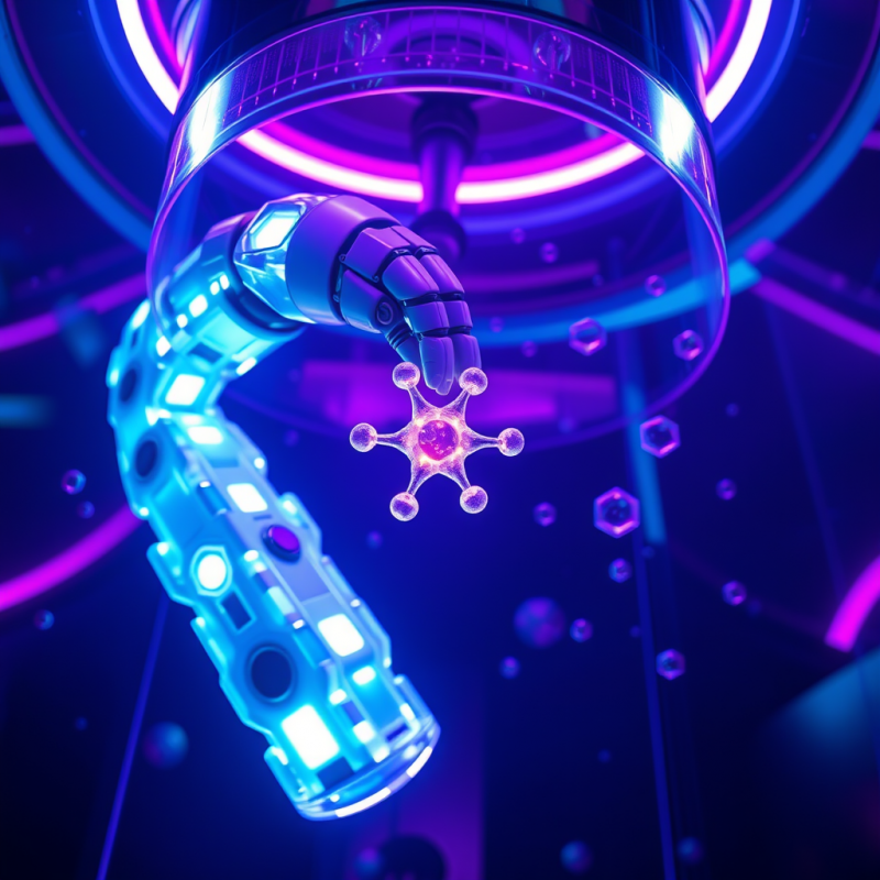 Low-angle Shot of a Glowing