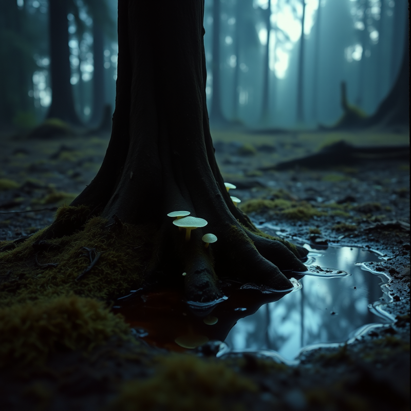 Low-angle Shot of a Single