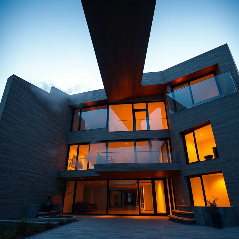 Low-angle Shot of a Sleek