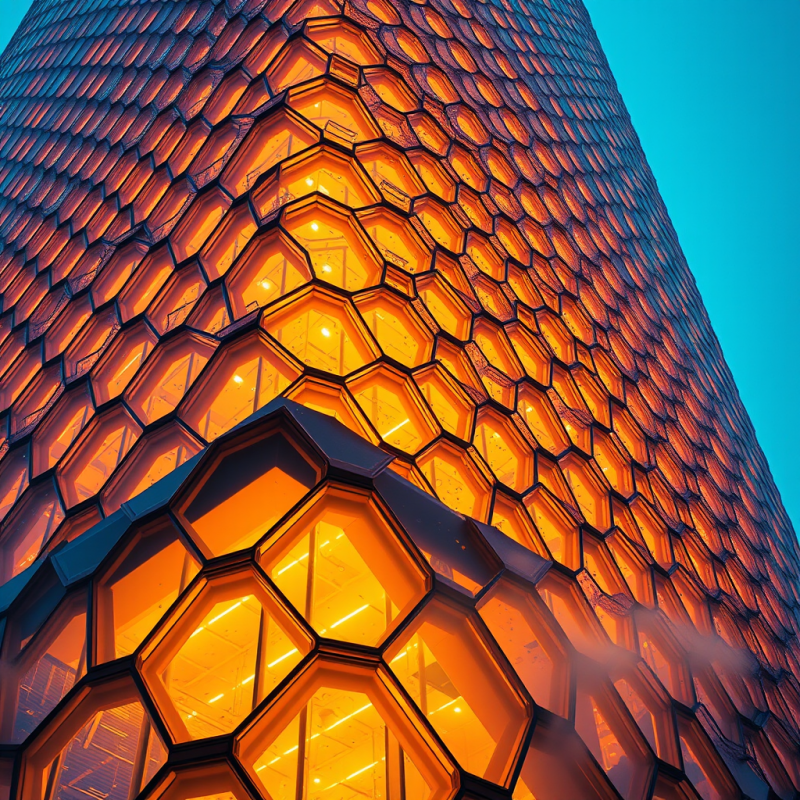 Low-angle Shot of a Translucent