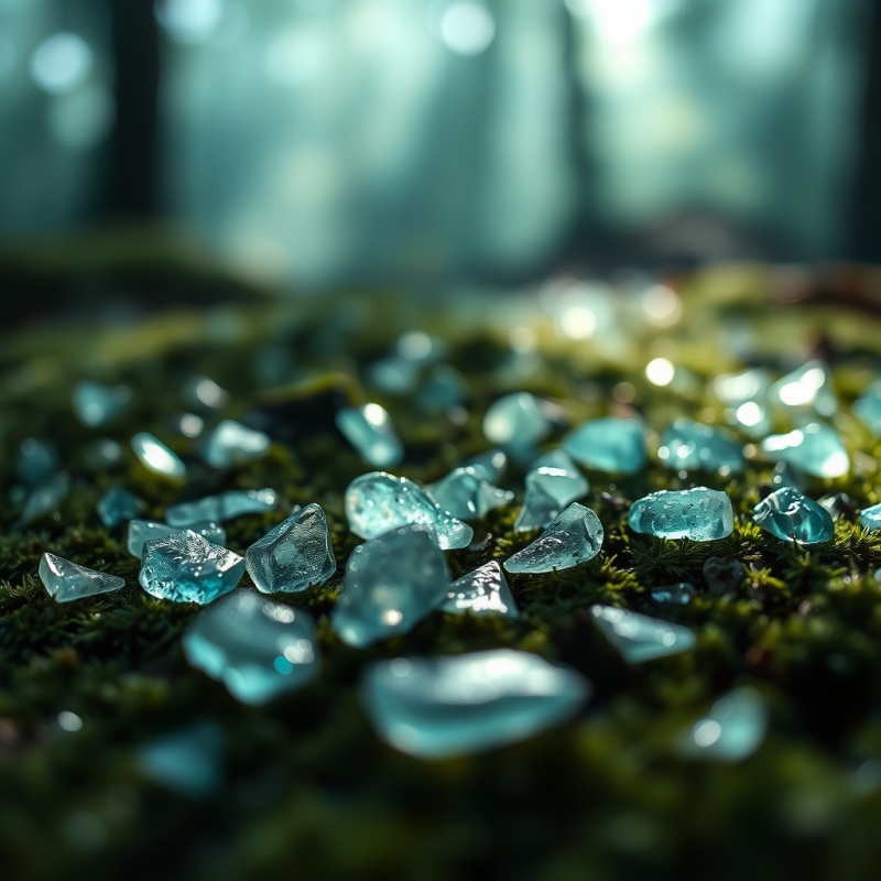 Macro Shot of Fragmented