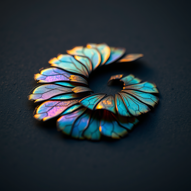 Macro Shot of Fragmented