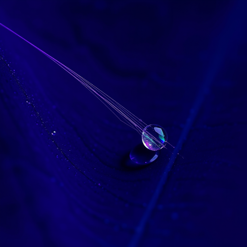 Macro Shot of Iridescent