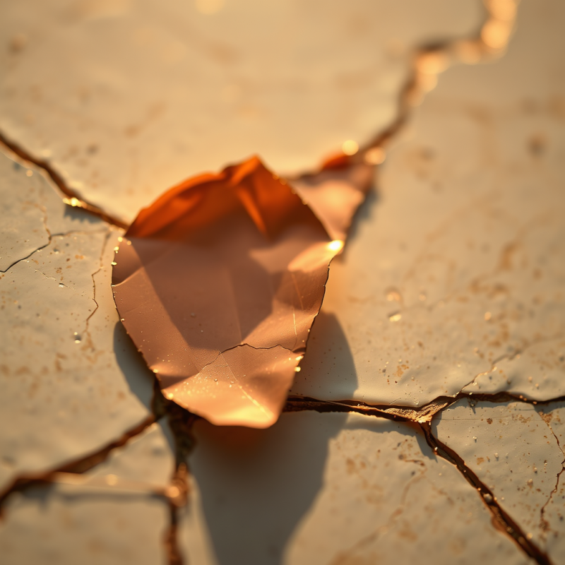 Macro Shot of Layered