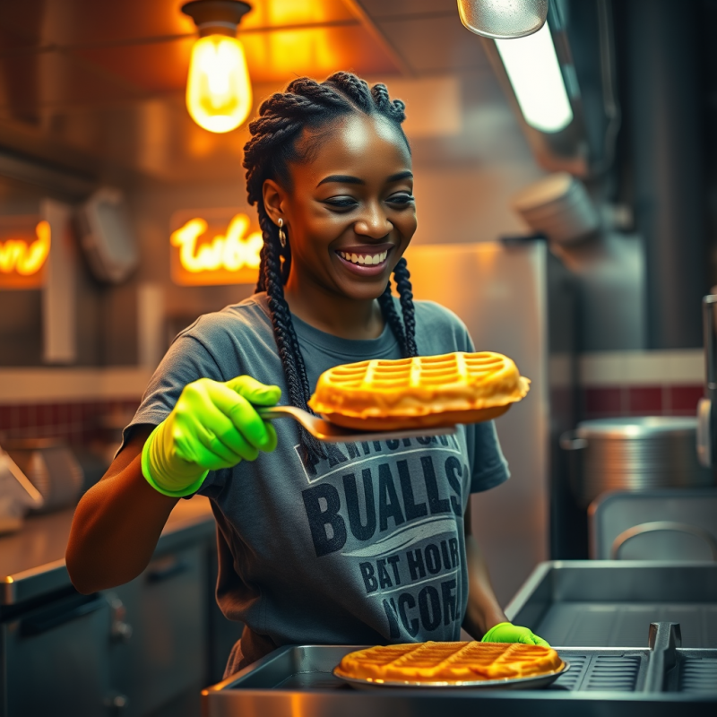 Mid-20s Biracial Woman with Braids