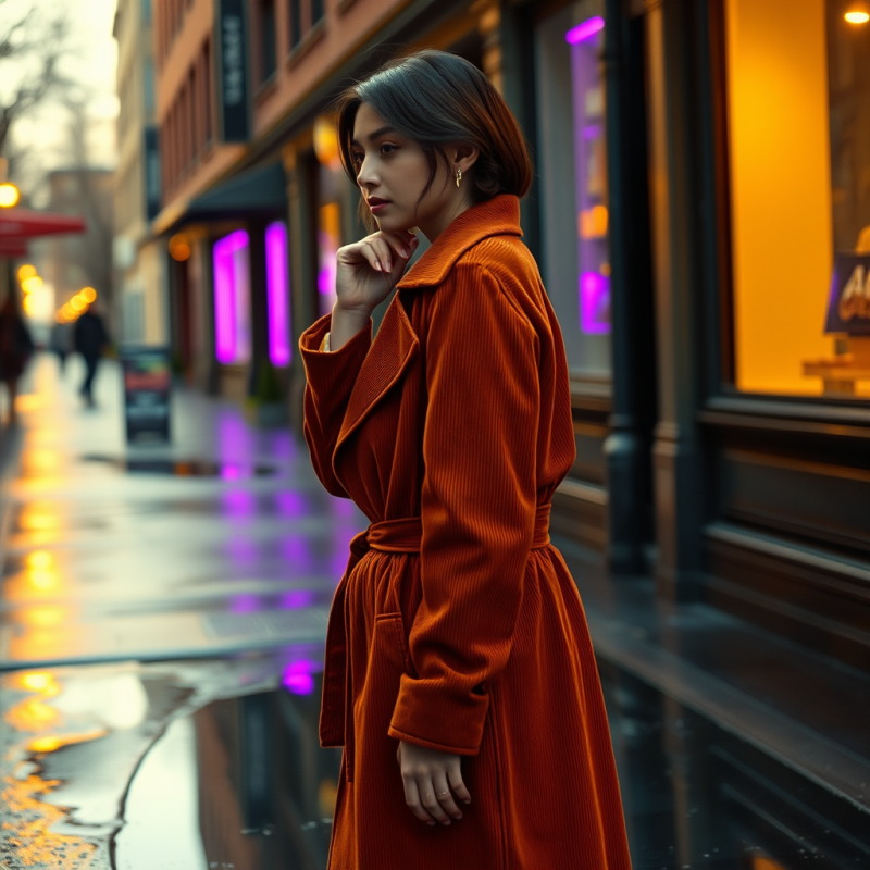 Mid-20s Woman in a Tailored