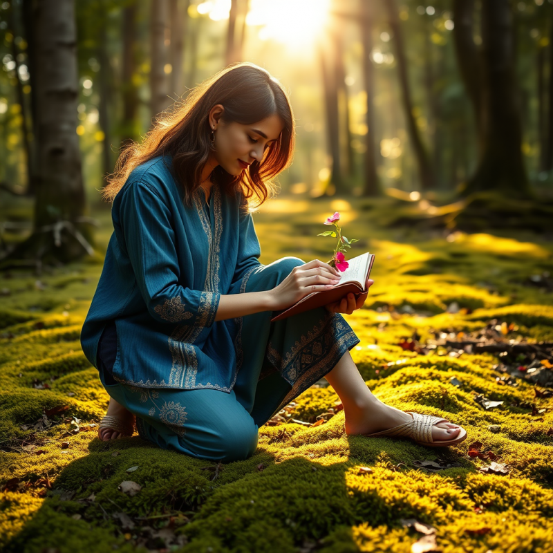 Mid-20s Woman in a Vibrant