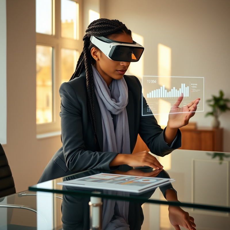 Mid-20s Woman with Braided Hair