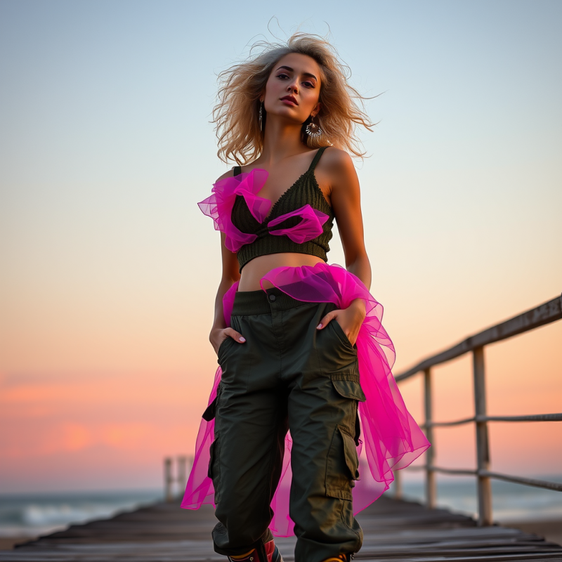 Mid-20s Woman with Wild