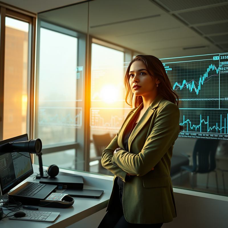 Mid-30s Latinx Entrepreneur in a Tailored