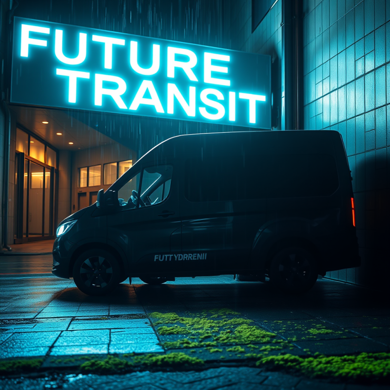 Midnight Shot of a Sleek