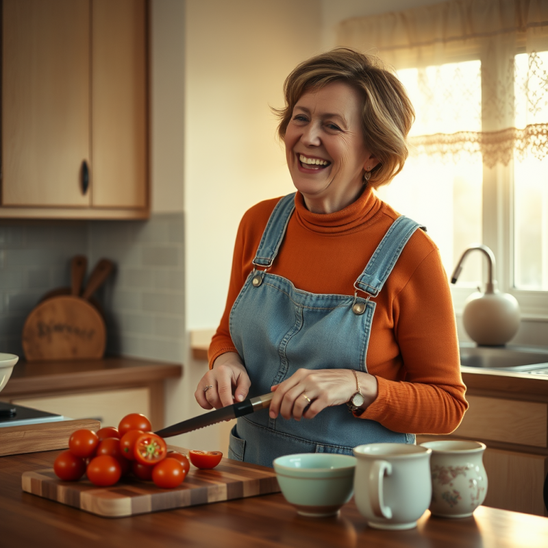 Midwestern Woman in Her 50s