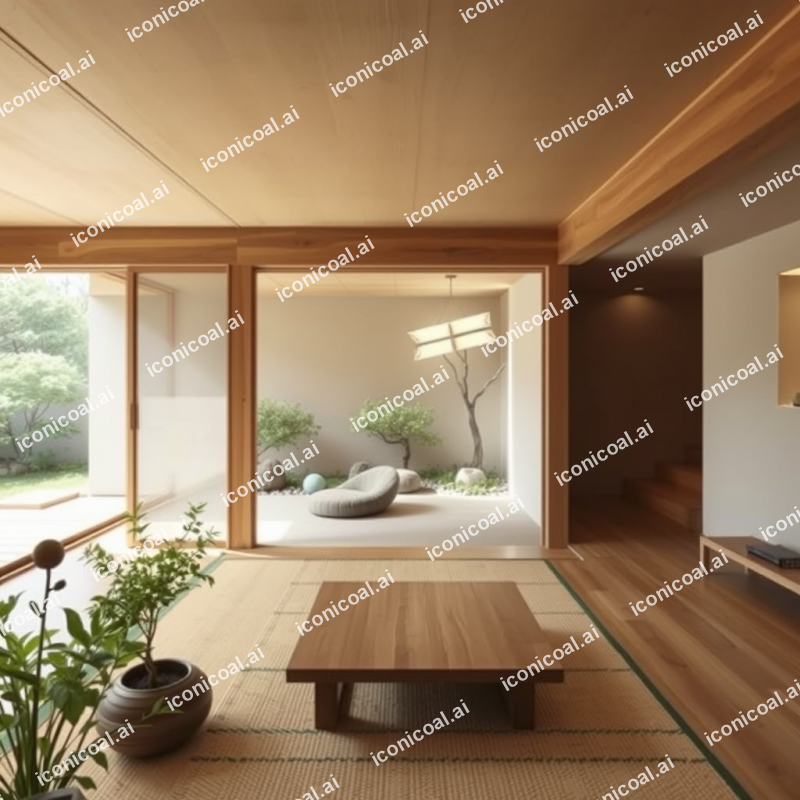 Minimalist Japanese Home Interior With Natural Materials ...