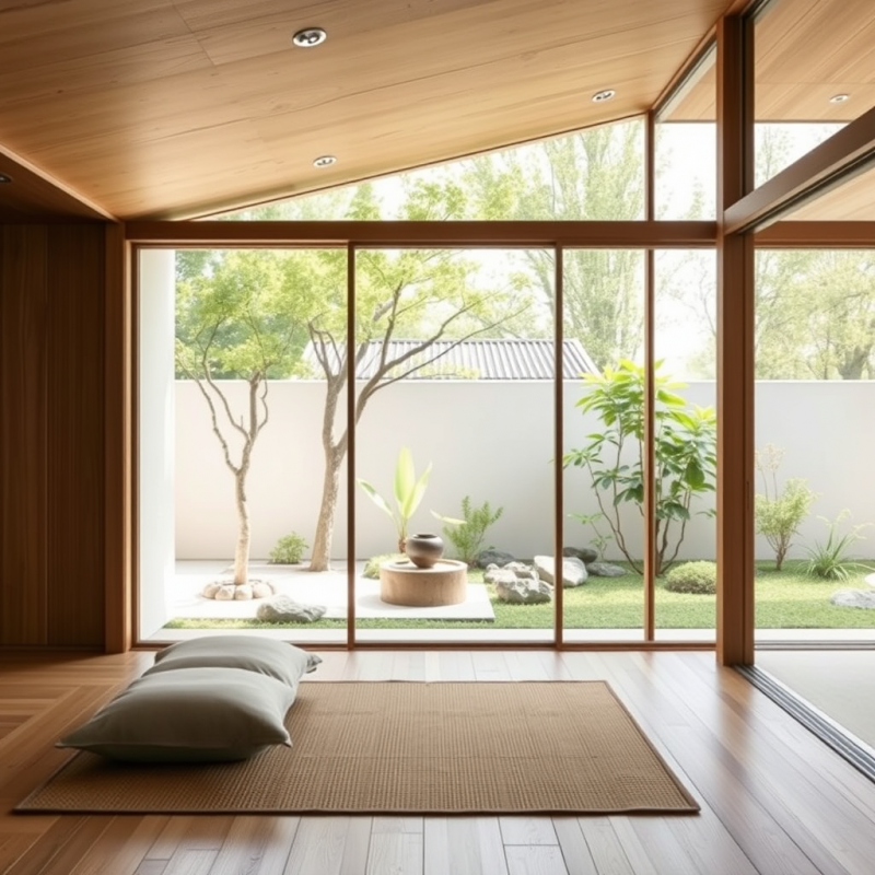 Minimalist Japanese Home Interior with Natural Materials ...
