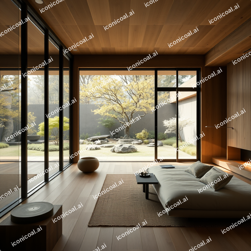 Minimalist Japanese Home Interior With Natural Materials ...