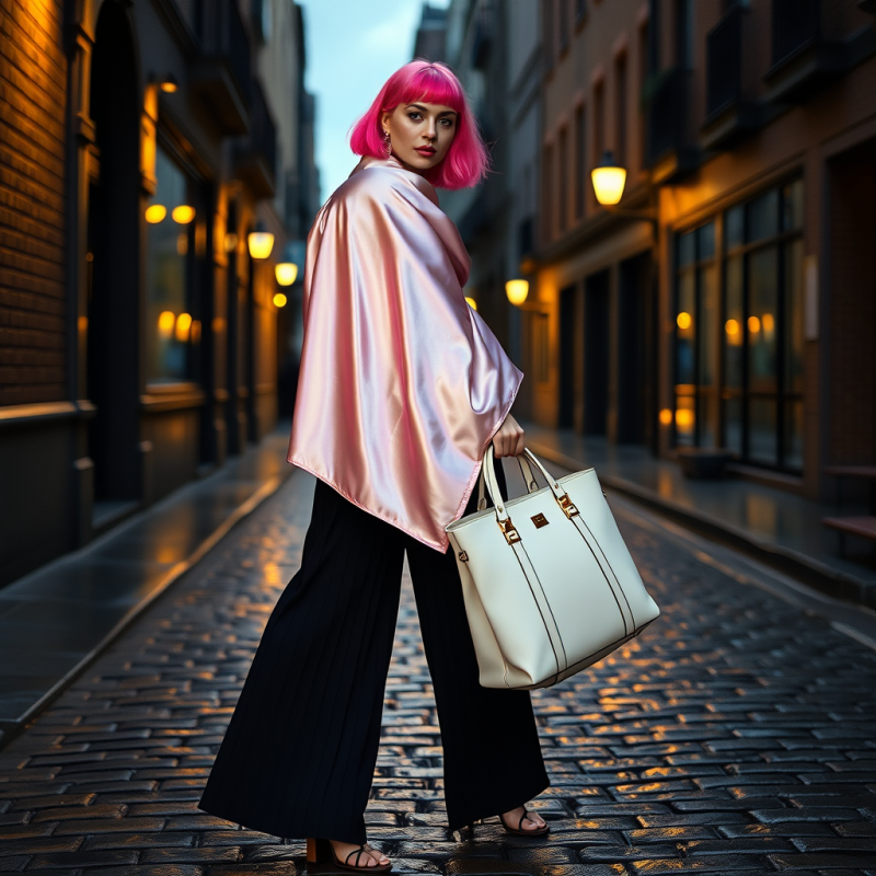 Model in a Sculptural